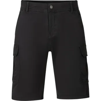 Pánské kalhoty Alpine Pro Nok Pánské bavlněné šortky MPAE746 černá 50