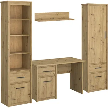 Kancelářská sestava Kancelářská sestava 2.3 m dub artisan Ayson