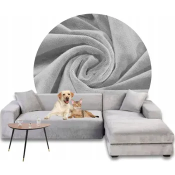 Napínací potah Potah na pohovku (kanape) Domidekor šedý