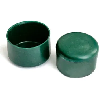 Plotový sloupek Strend Pro Víčko METALTEC, na kulatý sloupek, plastová, zelená, 38 mm