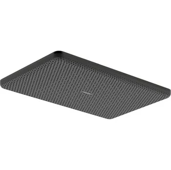 Sprchová hlavice Hlavová sprcha Hansgrohe Raindance Alive Q na strop nebo na stěnu kartáčovaný černý chrom 24531340