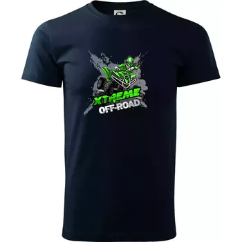 ATV čtyřkolka offroad XXX - Triko extra velké (5-8XL) - 8XL ( Námořní modrá (velmi tmavá - téměř černá) )