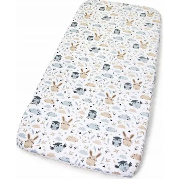 Prostěradlo PROSTĚRADLO MUŠELÍNOVÉ DO POSTÝLKY Forever 58x110 cm