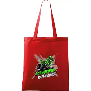 ATV čtyřkolka offroad XXX - Taška bavlněná - 42 x 38 cm ( Červená )