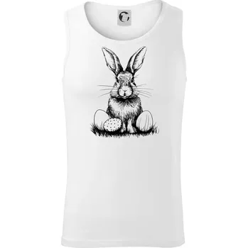 Český velikonoční králík - Tílko pánské Core - L ( Bílá )