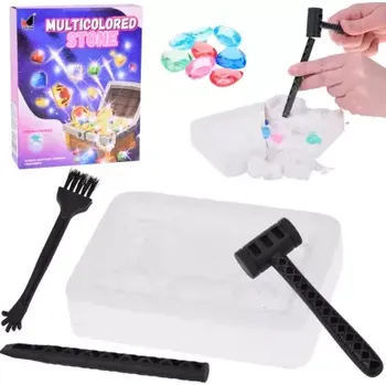 ostatní stavebnice Malý archeolog - vykopávka barevných kamenů