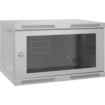 Rozvaděč SOLARIX Rozvaděč 19" 9U hl.400,nást. dveře sklo