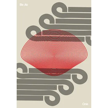 Plakát Plakát, Obraz - Be At One - Black, Frances Collett