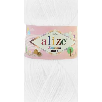 Alize Sekerim Bebe 55 bílá