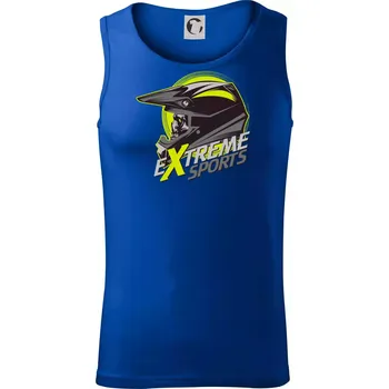 Motocross extreme sports helma - Tílko pánské Core - S ( Královská modrá )