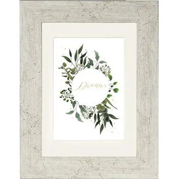 Rám na obraz Hama rámeček plastový CHALET, taupe, 10x15 cm