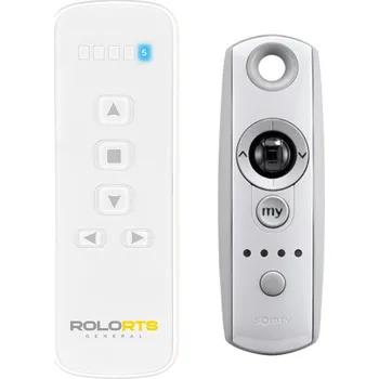 Dálkový ovladač SOMFY Telis Modulis 4 RTS - kompatibilní dálkové ovládání ROLO bílý