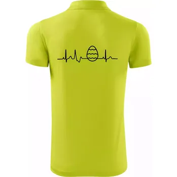 Pánská košile EKG Velikonoční vajíčko - Polokošile Victory sportovní (dresovina) - S ( Limetková )