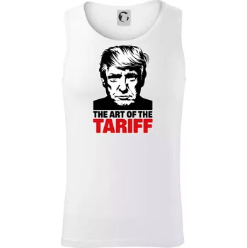 Trump The art of the tariff - Tílko pánské Core - L ( Bílá )