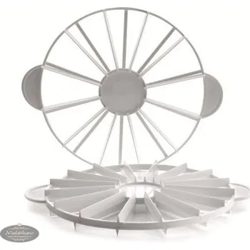 Ibili Naznačovač na porcování dortů 26 cm - 14 nebo 16 porcí