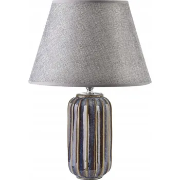 Lampička Stolní lampa LETI GREY 10x10x42 cm keramická