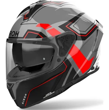 Motodoplněk Integrální helma na motorku Airoh SPARK 2 Dart lesklá červená XL