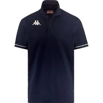 Pánské oblečení KAPPA4TRAINING BARLI polo tričko tmavě modrá S