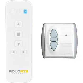 Dálkový ovladač SOMFY Centralis IB RTS - kompatibilní dálkové ovládání ROLO bílý