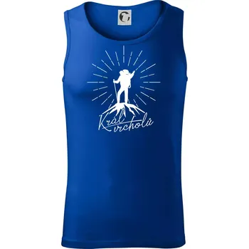 Král vrcholů - Tílko pánské Core - XL ( Královská modrá )