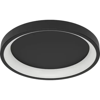 Lampička EGLO connect Smart-LED stropní svítidlo Loretello-Z, kulaté, černé černá, bílá LED 19,6 W celkem - Doprava zdarma