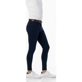 Jezdecké oblečení RIDING WORLD Rajtky Memphis Riding World, s kolenními záplatami, pánské, navy 48