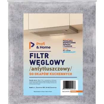 Příslušenství pro digestoř Univerzální uhlíkový a tukový filtr 2v1 do digestoře 57x47 cm - VELKÝ