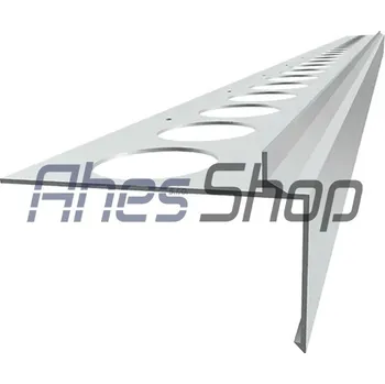 Stavební profil Balkónový profil PŘÍMÝ 2,5m - RAL7035