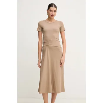 Dámské šaty Šaty Marella NOROIS zelená barva, maxi, 2513621025200 19X, vel. L