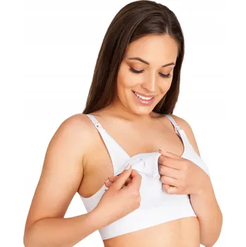 Podprsenka Przyszła Mama na kojení bezešvé polyamidové, velikost 3XL