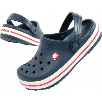 Pracovní obuv Crocs dětské pantofle (pantofle) z plast modré barvy, velikost 32,5