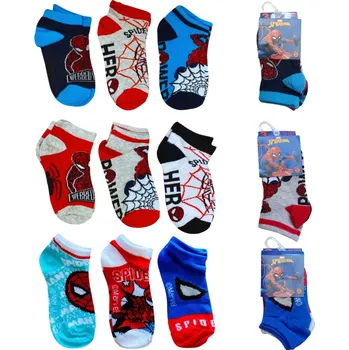 Sun City Chlapecké ponožky kotníkové SPIDERMAN 3pack assort Barva: vícebarevné, Velikost: 23/26