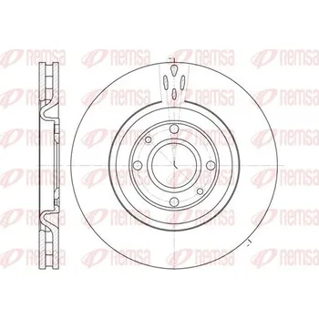 Brzdový kotouč Brzdový kotouč REMSA 6590.10