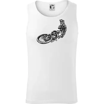 Pánské termoprádlo Motocross letec - Tílko pánské Core - 2XL ( Bílá )
