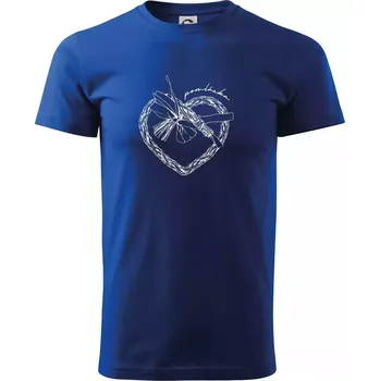 Pánské tričko Pomlázka - pomláska - Triko extra velké (5-8XL) - 6XL ( Královská modrá )