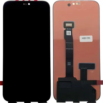 Náhradní díl pro mobilní telefon LCD + dotyk + přední kryt pro Honor 200, black (Service Pack) + DOPRAVA ZDARMA