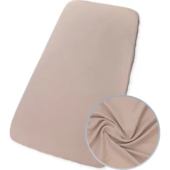 Prostěradlo PROSTĚRADLO MUŠELÍNOVÉ PREMIUM DO POSTÝLKY Forever 58x110 cm