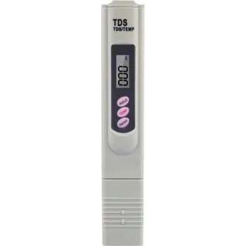 Tester kvality vody - měřič čistoty vody PPM Tester vody TDS/Temp 2 v 1