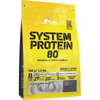 Protein Protein Olimp SYSTEM PROTEIN 80 700 g, banánová příchuť