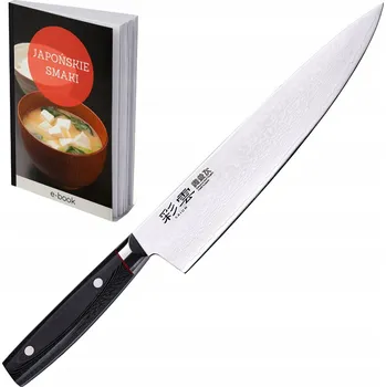 Kuchyňský nůž Japonský kuchařský nůž Gyuto 230 Kanetsugu PRO-M Saiun