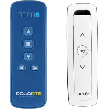 Dálkový ovladač SOMFY SITUO 1 RTS Pure II - kompatibilní dálkové ovládání ROLO modrý