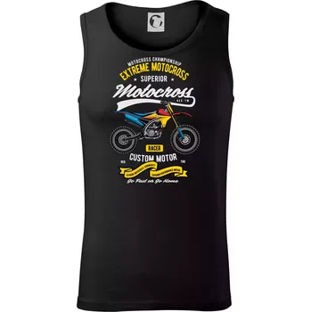 Motocross extreme custom motor - Tílko pánské Core - 2XL ( Černá )