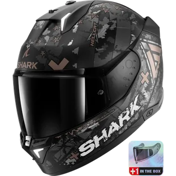 Helma na motorku SHARK SKWAL i3 HELLCAT Mat HE0829E-KUA vel.XXL