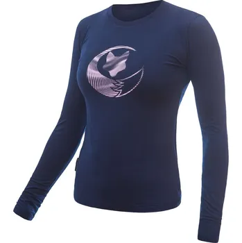 SENSOR MERINO ACTIVE FOX dámské triko dl.rukáv deep blue M