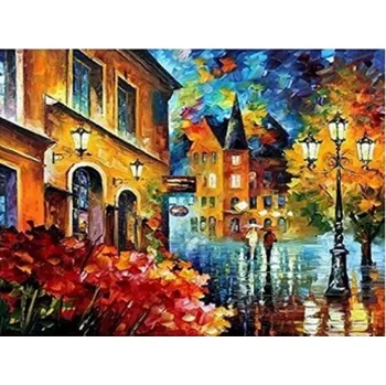 Obraz DIAMANTOVÁ MOZAIKA DOMY