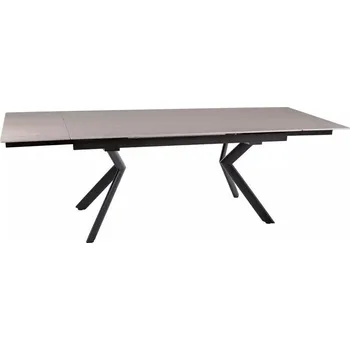 Jídelní stůl Nábytek PEGAS s.r.o. Jídelní stůl NORTON, Béžová/Černá