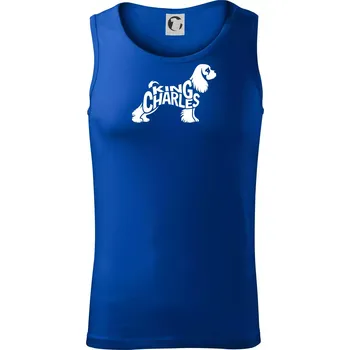 Labrador nápis v těle - Tílko pánské Core - 2XL ( Královská modrá )