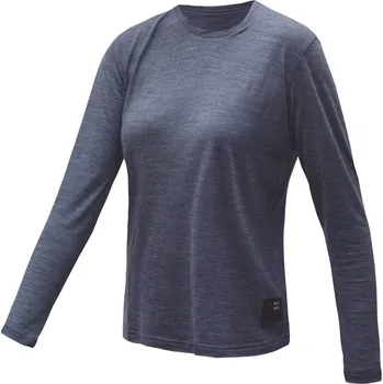 Dámské oblečení SENSOR MERINO LITE dámské triko dl.rukáv mottled blue S
