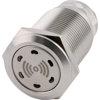 Zabezpečovací technika Bzučák pro průměr otvoru 19mm, nerez 12 V DC