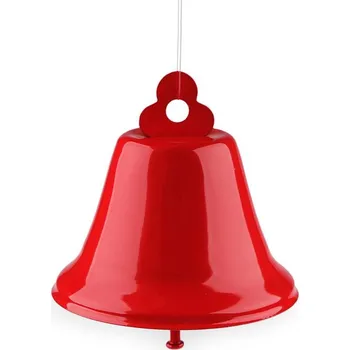 Vánoční dekorace Kovový zvoneček Ø65 mm - 2 červená